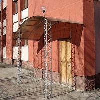 козырек из поликарбоната