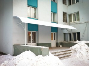 козырек из поликарбоната